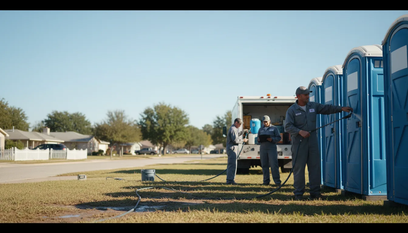 Long-Term Portable Toilet Rental in New Roads, LA near me